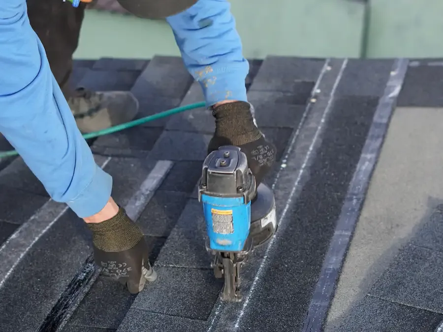 Roof tune-up and maintenance assessment on a Calgary home.